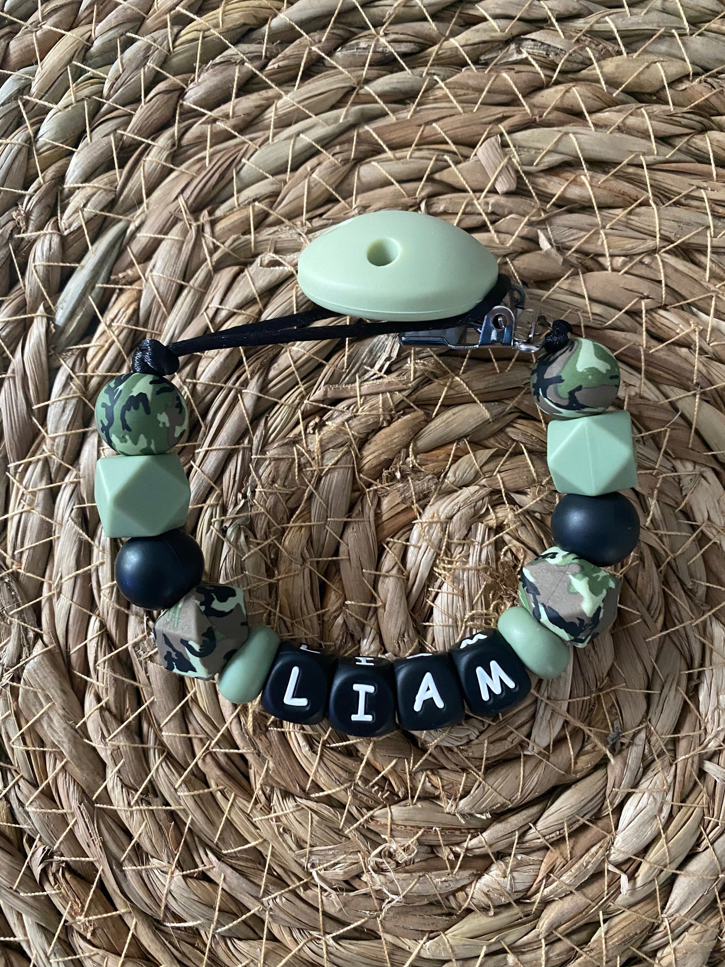 Speenkoord met naam 'Liam'
